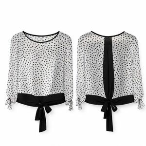 🖤 Forever 21 Sheer Heart Blouse